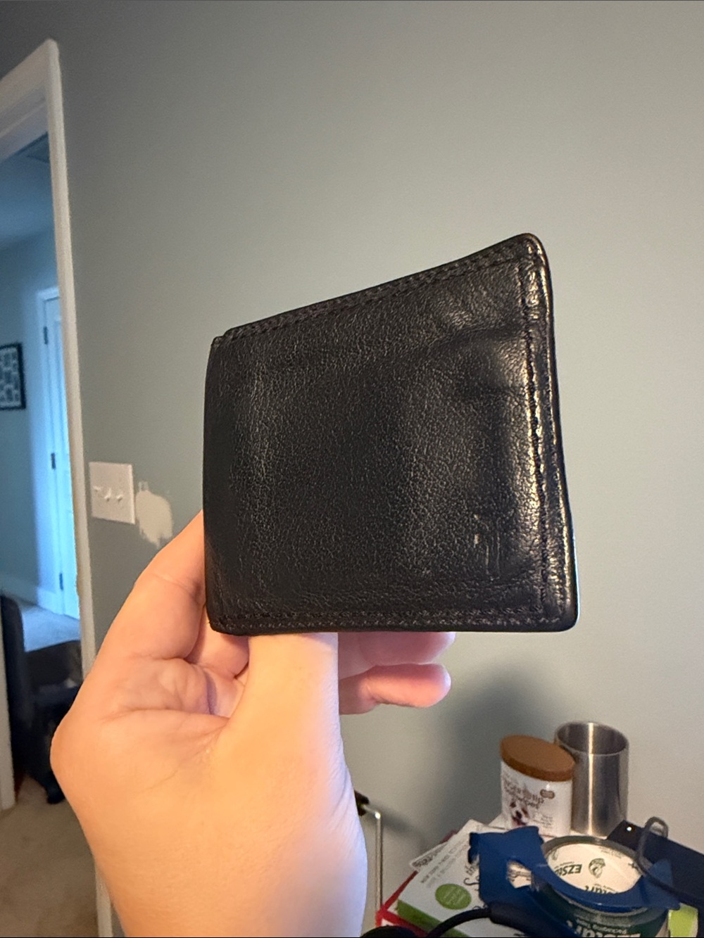 FRYE Leather Bifold Wallet